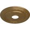 Ekena Millwork Dublin Ceiling Medallion (Fits Canopies up to 8 1/4"), 15 3/8"OD x 3 5/8"ID x 1"P, Pale Gold CM15DUPAS - alternate 3